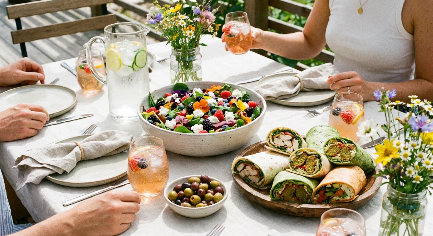 No-Cook Summer Dinners: 8 Effortless Meals for Hot Evenings