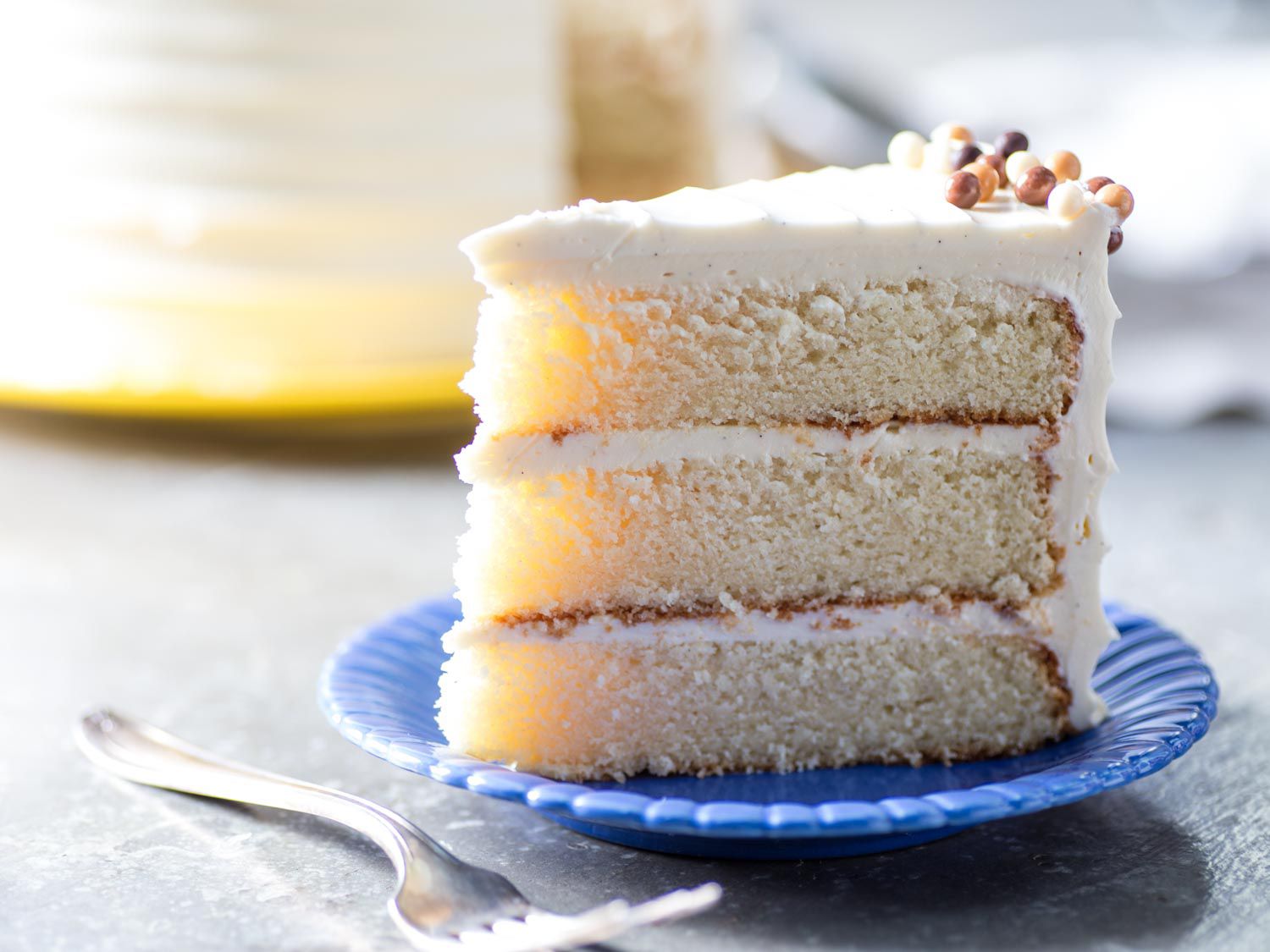 Homemade Vanilla Cake