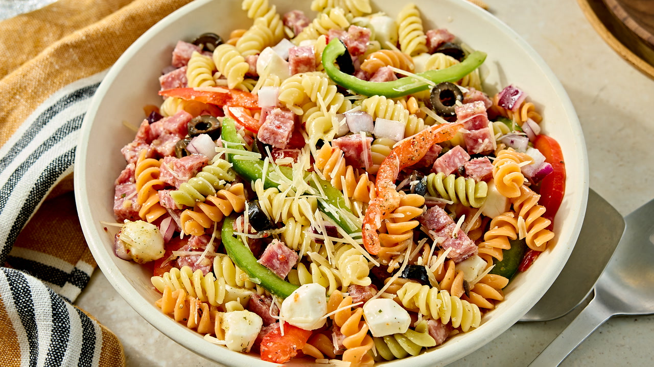 Italian Dressing Pasta Salad