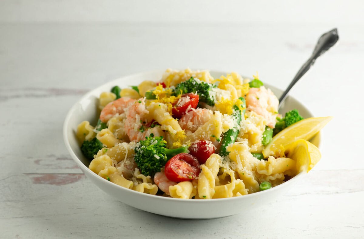 Classic Pasta Primavera (Tangy and Sweet)