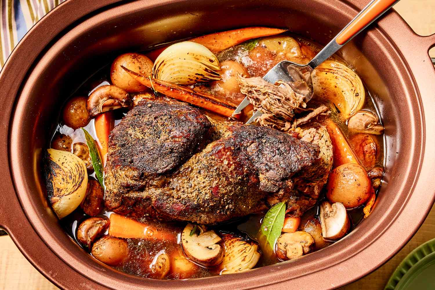 Nutty & Sweet Crock Pot Pot Roast