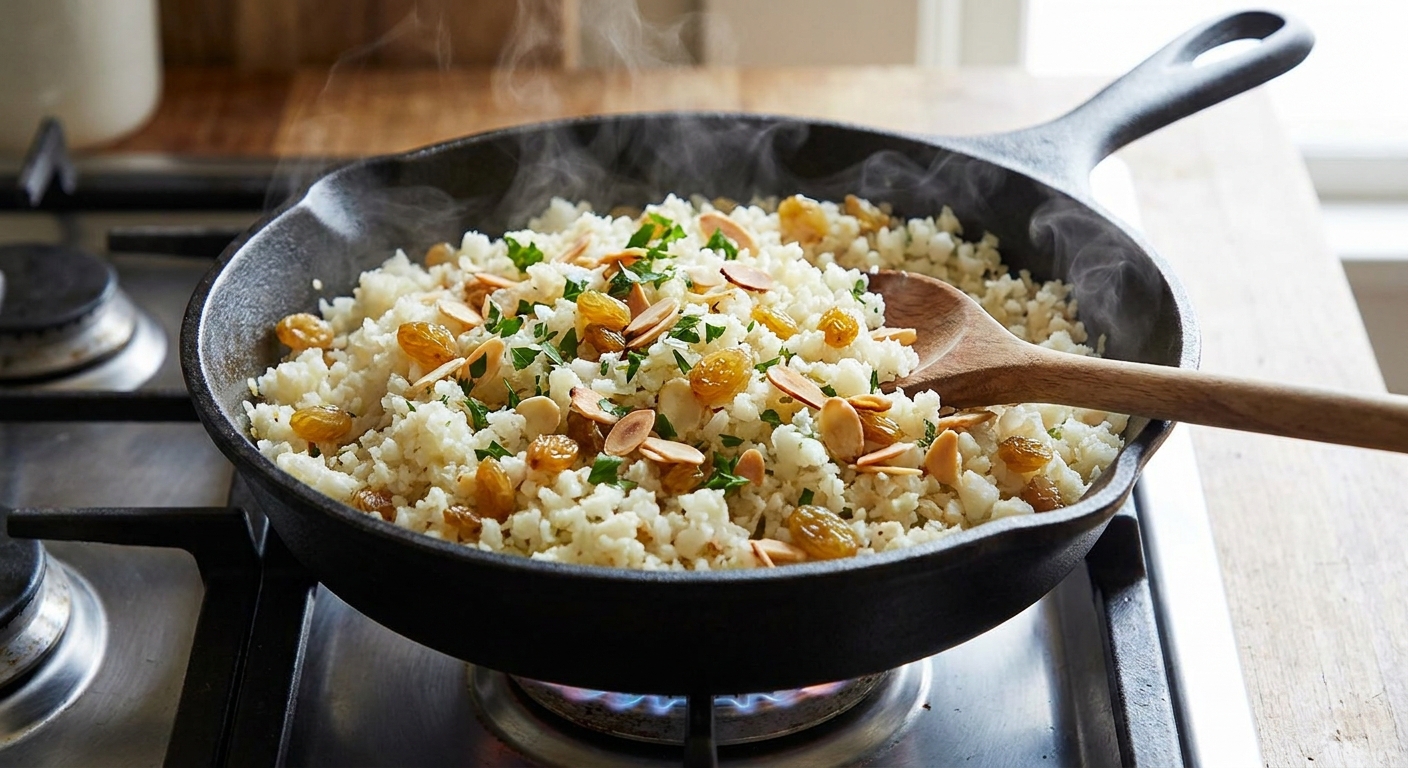 Gourmet Cauliflower Rice (Sweet and Simple)