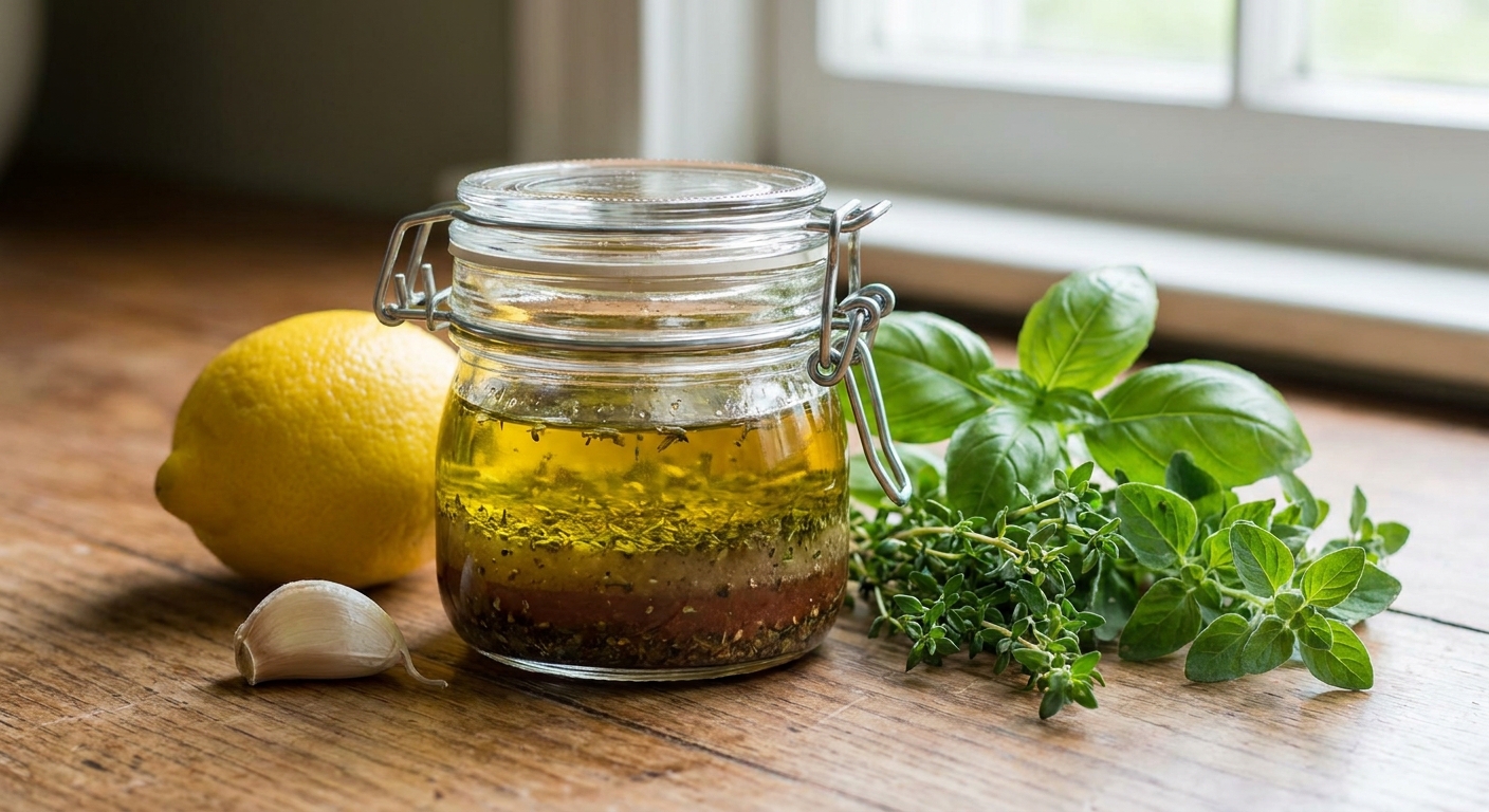 Sweet & Simple Fresh Salad Dressing