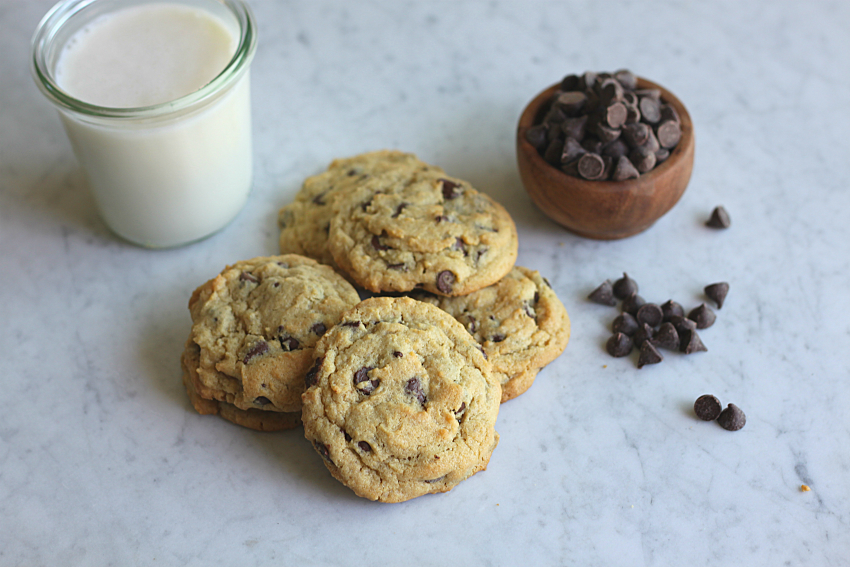 Soft and Chewy Chocolate Chip Cookies